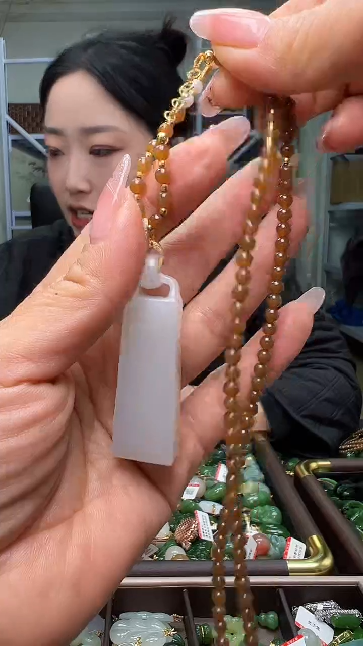 颈饰未镶嵌和田玉（多样性发货.发其一)12.07.23