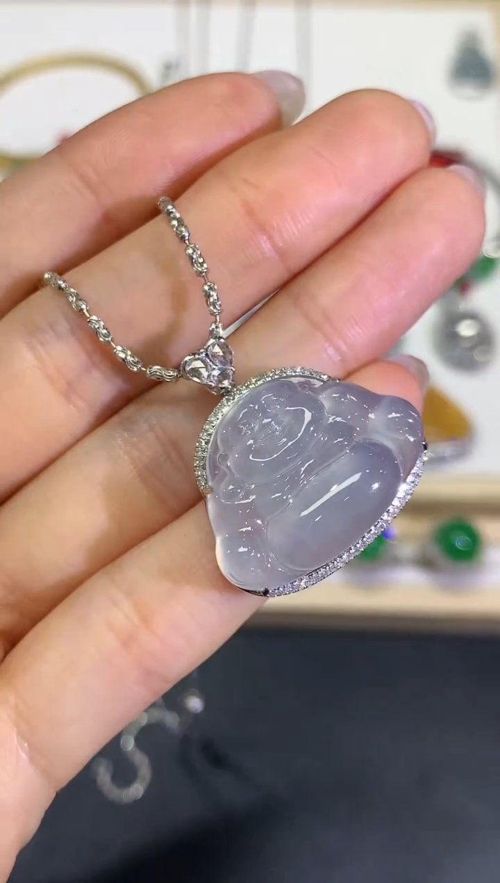 【闪购商品】定制翡翠18K金镶嵌团购39