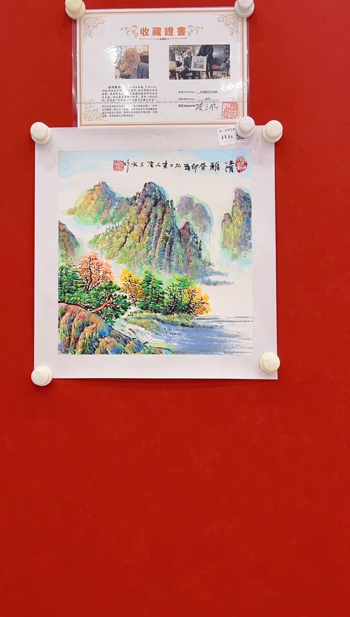 【闪购商品】书法张老师     国画 1平尺