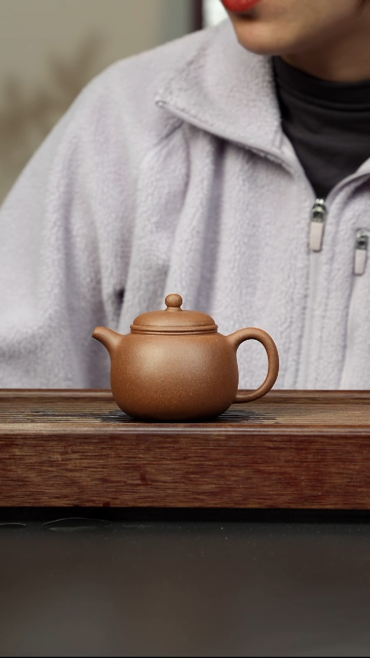 紫砂茶壶青降坡 小匏樽