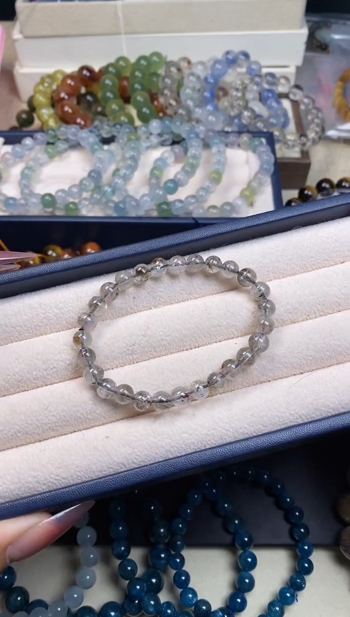 未镶嵌手串水晶闪灵钻