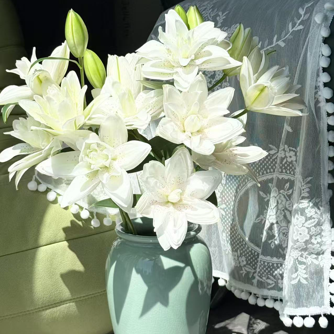 【陌上花开】多头阳光冬韵-百合