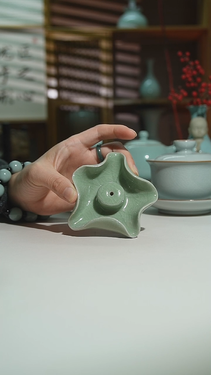 豆绿香插二级珑匠