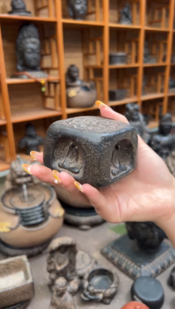 陶土【火山泥】四面佛香插