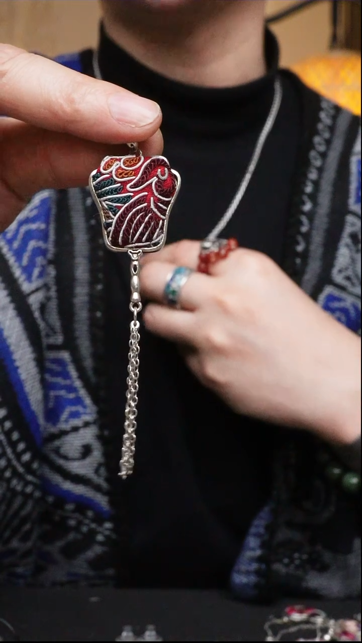 【闪购商品】织绣022高吉文创  直播老绣