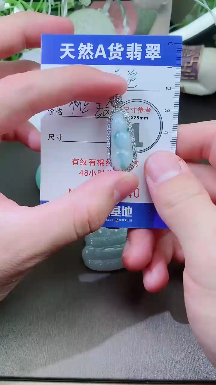 【闪购商品】翡翠颈饰未镶嵌天然A货翡翠一件