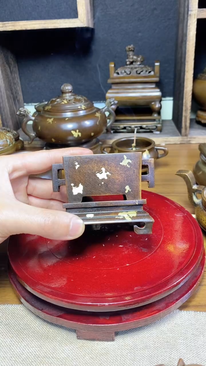 【闪购商品】苏工 普工精品铜 摆件熏香炉/摆件