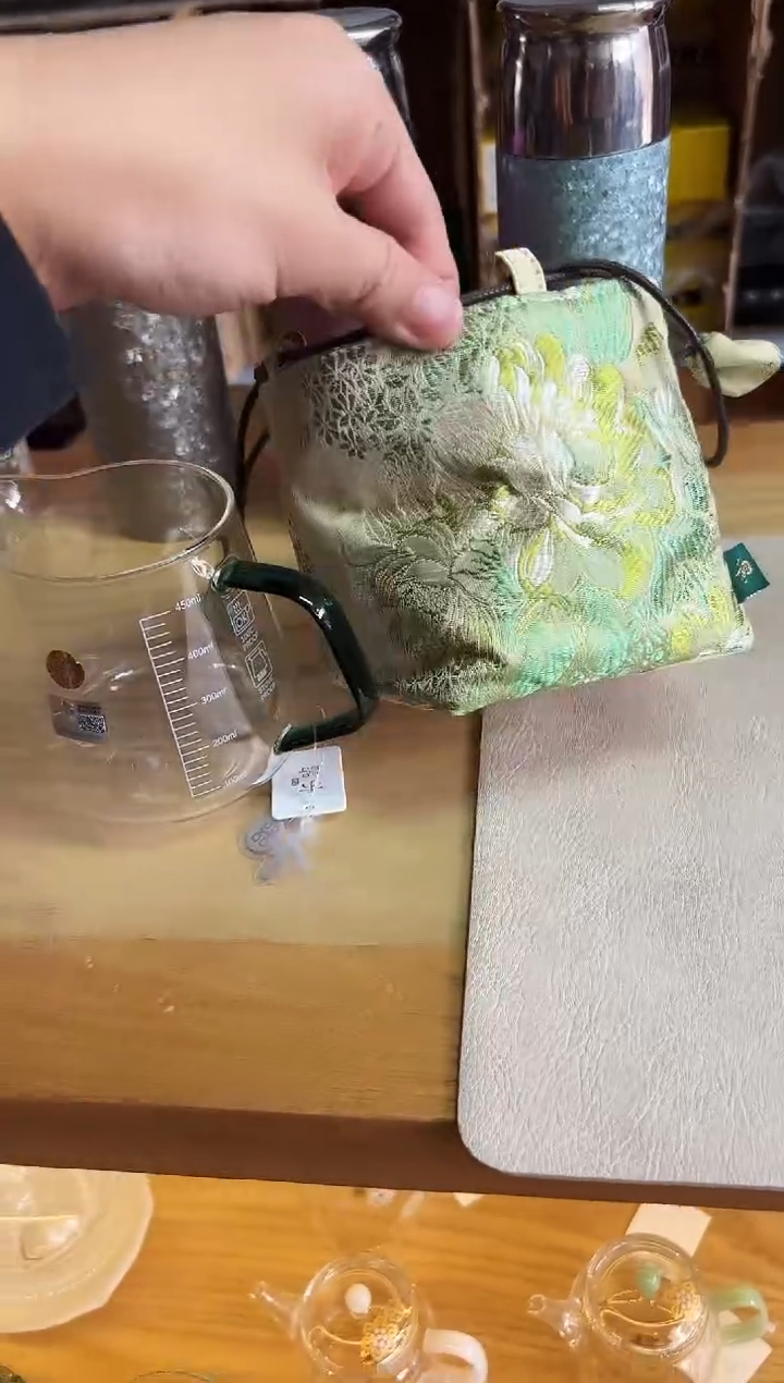 禾器/承轩茶海/墨绿+茶事包