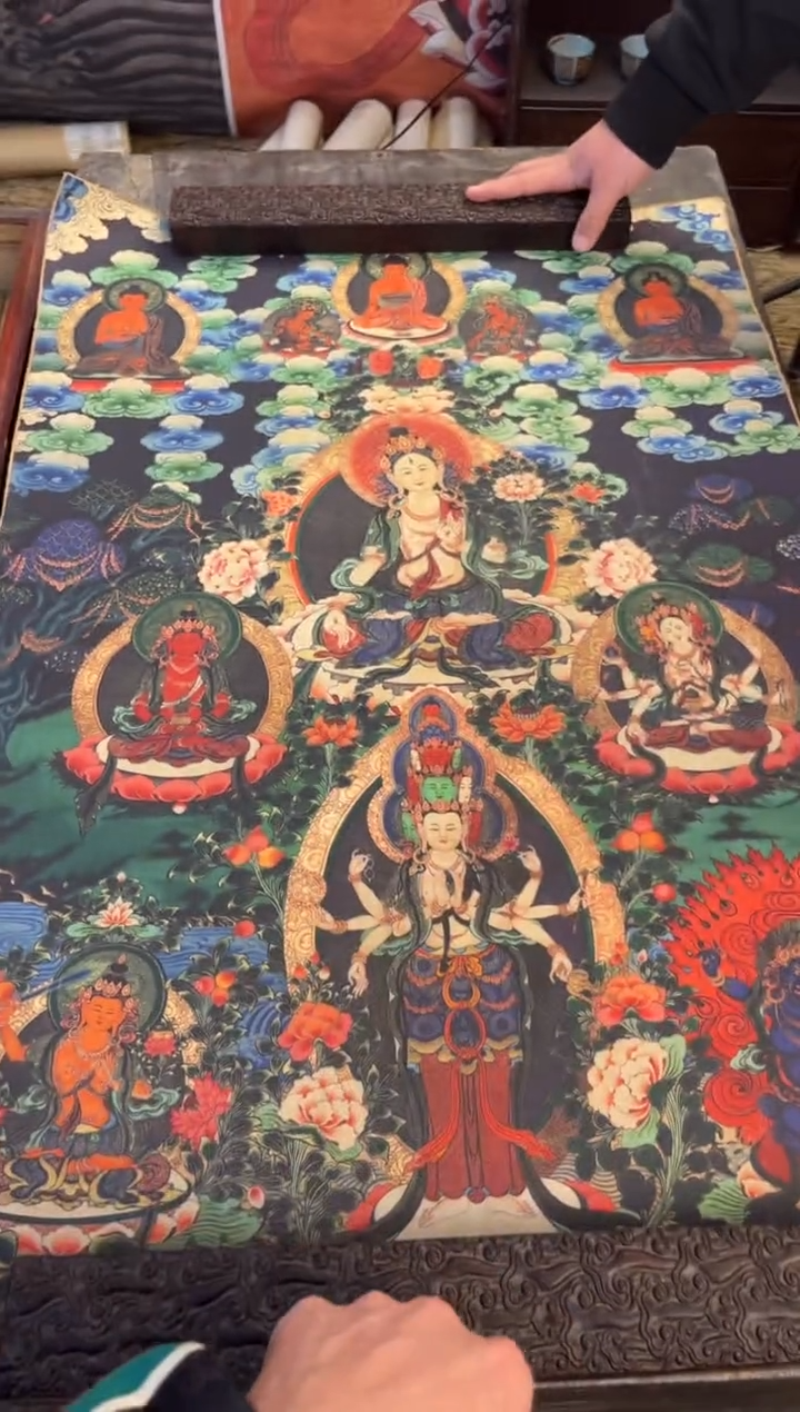 卷轴画大朱画院老六专属w467
