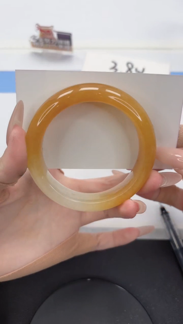 【闪购商品】石英质玉手镯未镶嵌A434-60.3