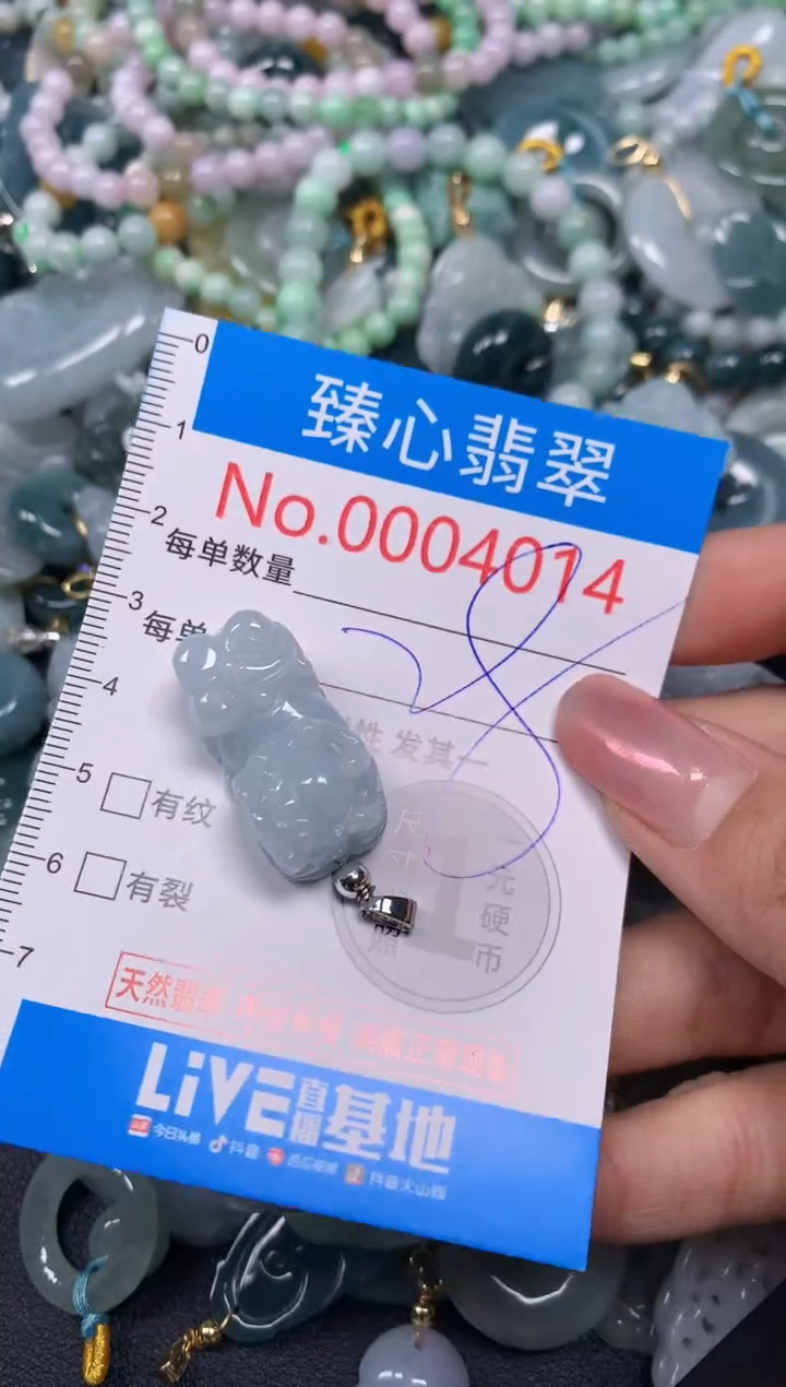 【闪购商品】翡翠颈饰未镶嵌含绳000