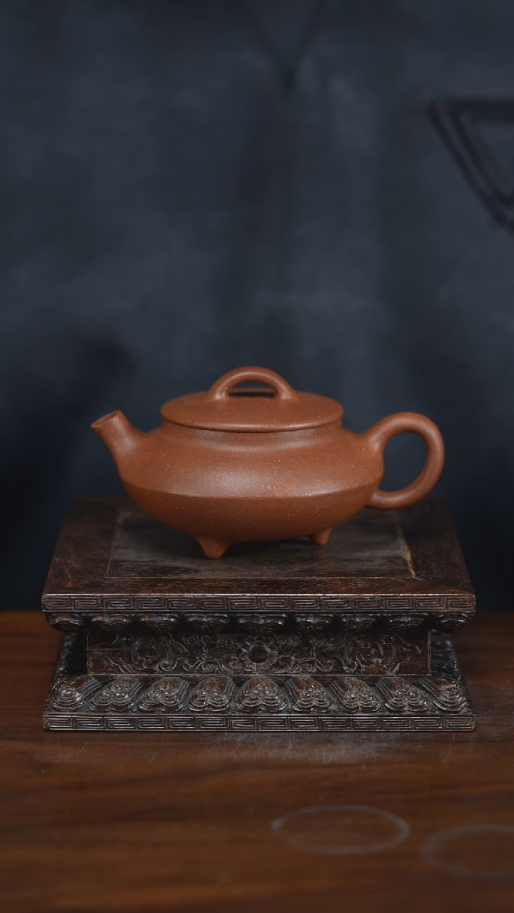 【闪购商品】紫砂茶壶承香 降坡泥 150cc