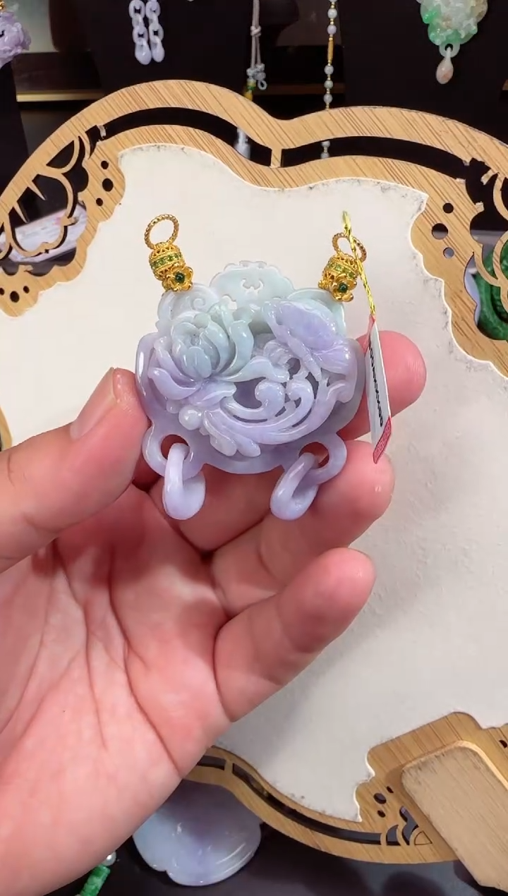 【闪购商品】翡翠颈饰未镶嵌拍照