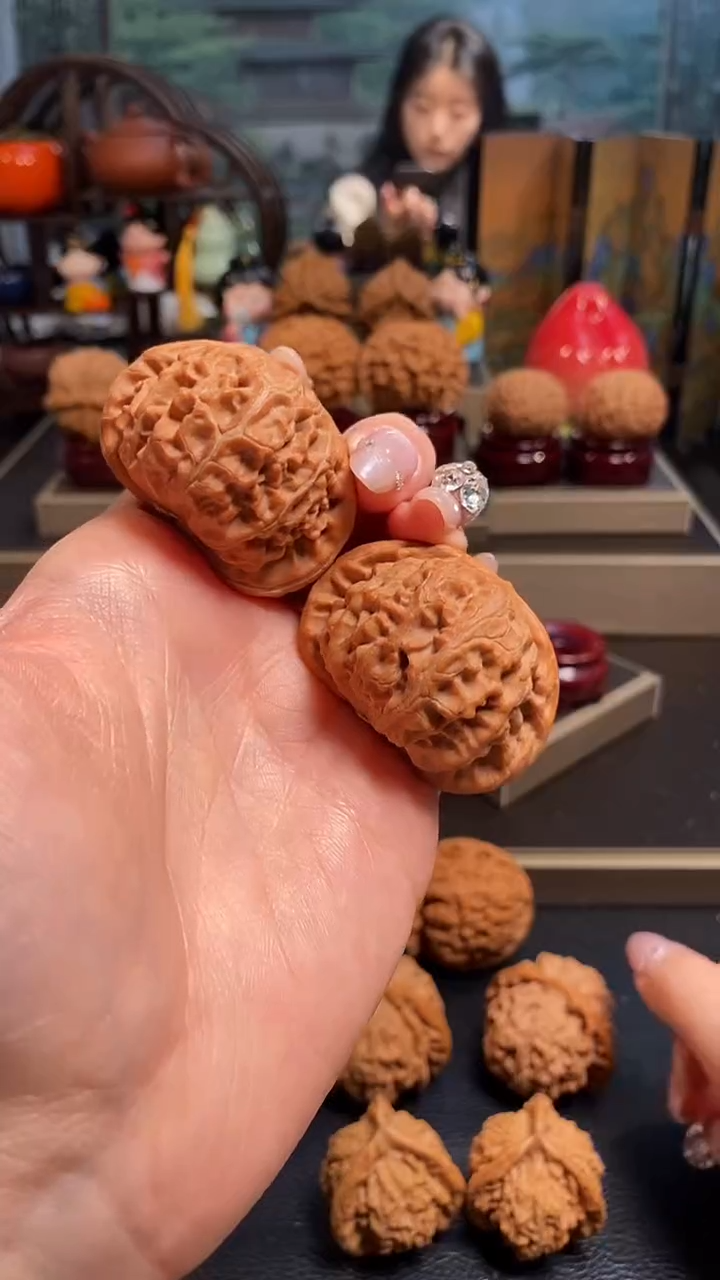 【闪购商品】文玩核桃吊坠H762宫灯43