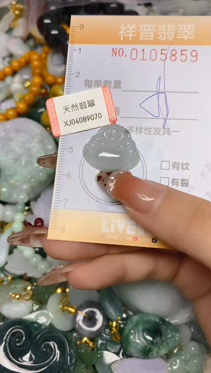 【闪购商品】翡翠颈饰未镶嵌闪购0105859