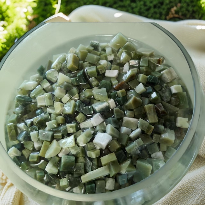 鱼缸石花盆石小边角造景