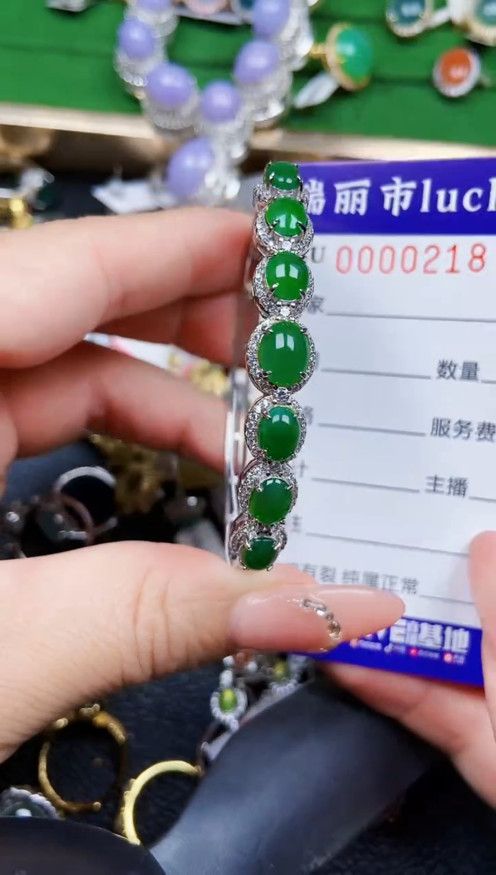 【闪购商品】翡翠颈饰银S925镶嵌0218