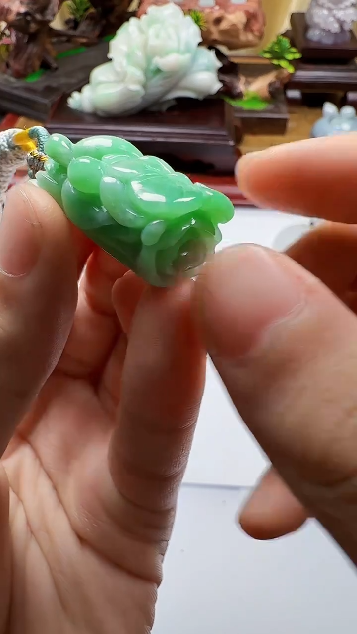 吊坠(不含链)未镶嵌翡翠1