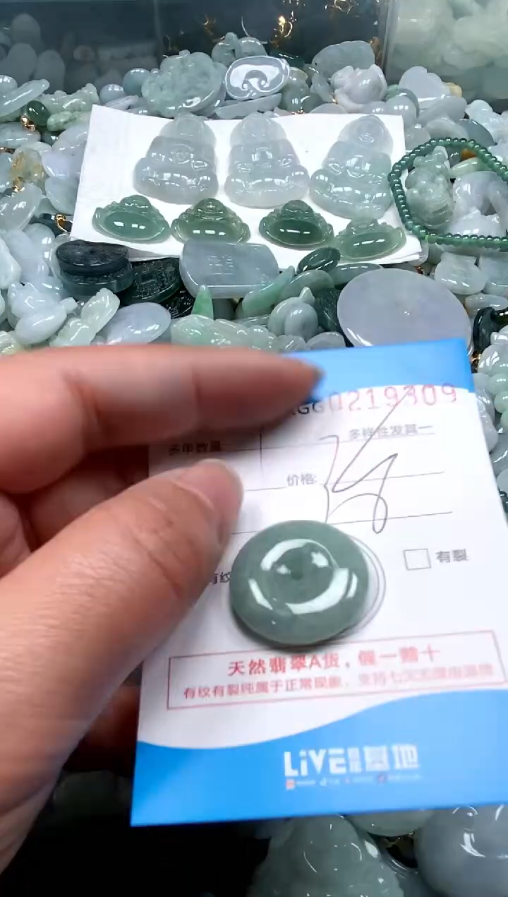 【闪购商品】翡翠颈饰未镶嵌闪购商品0219309