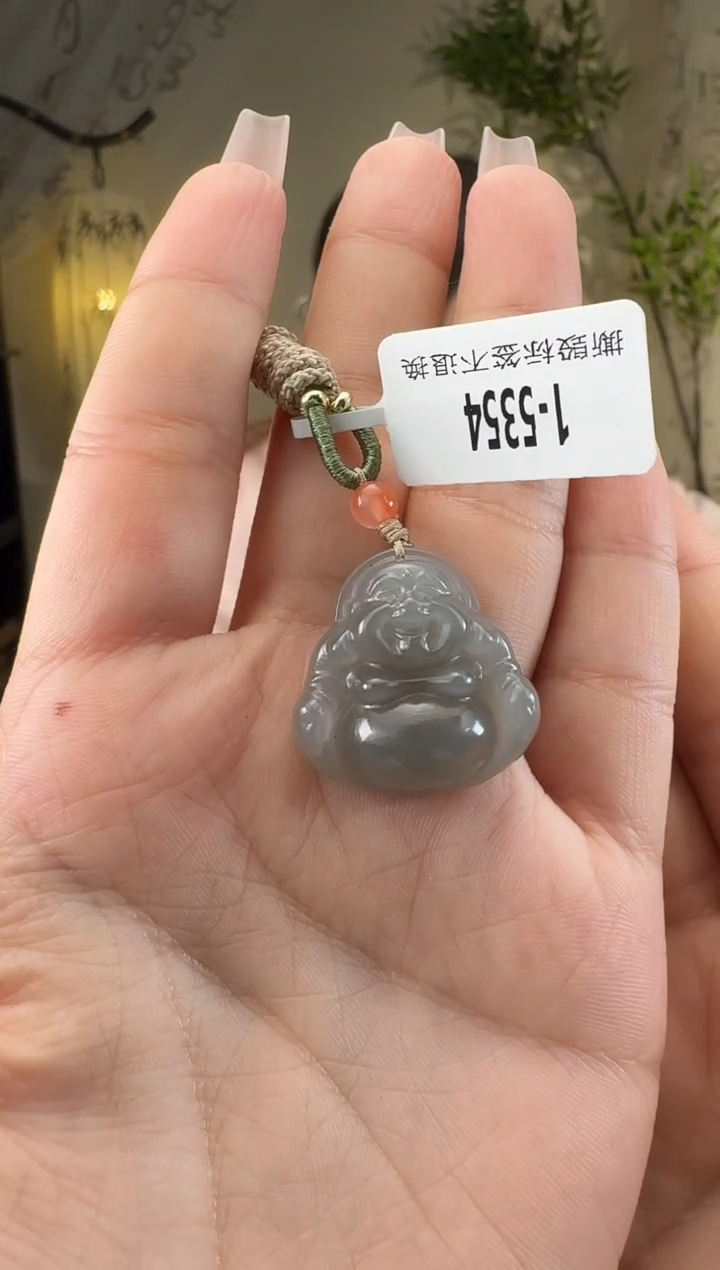 【闪购商品】和田玉颈饰未镶嵌佛公带包容