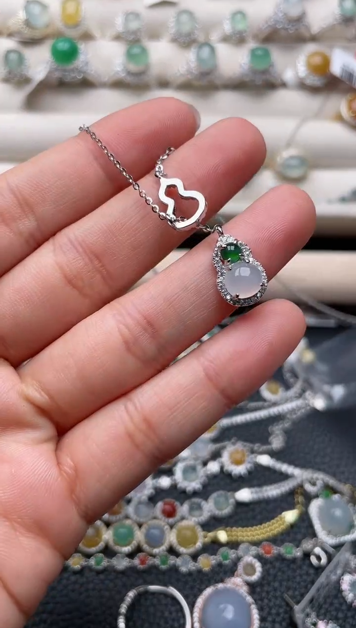 【闪购商品】翡翠戒指银S925镶嵌1111111111  30