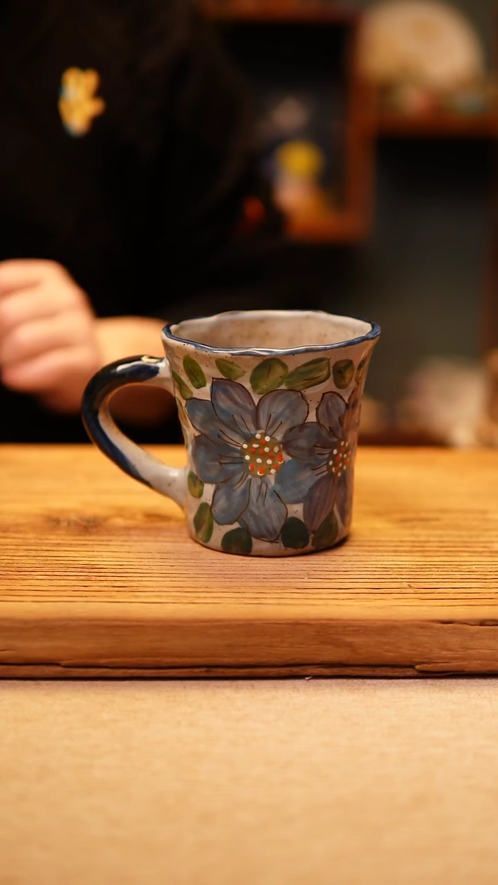 【闪购商品】@@陶园瓷舍@@纯手工手绘@高温釉下彩