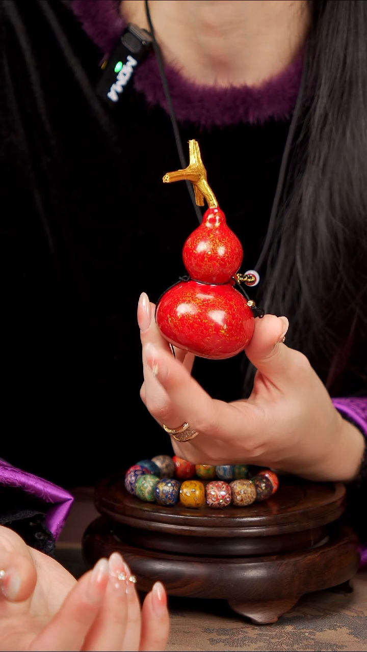 【闪购商品】19易林大漆脖挂小葫芦----138