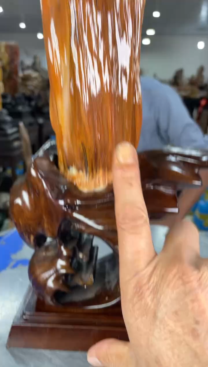 硅化玉未镶嵌摆件4