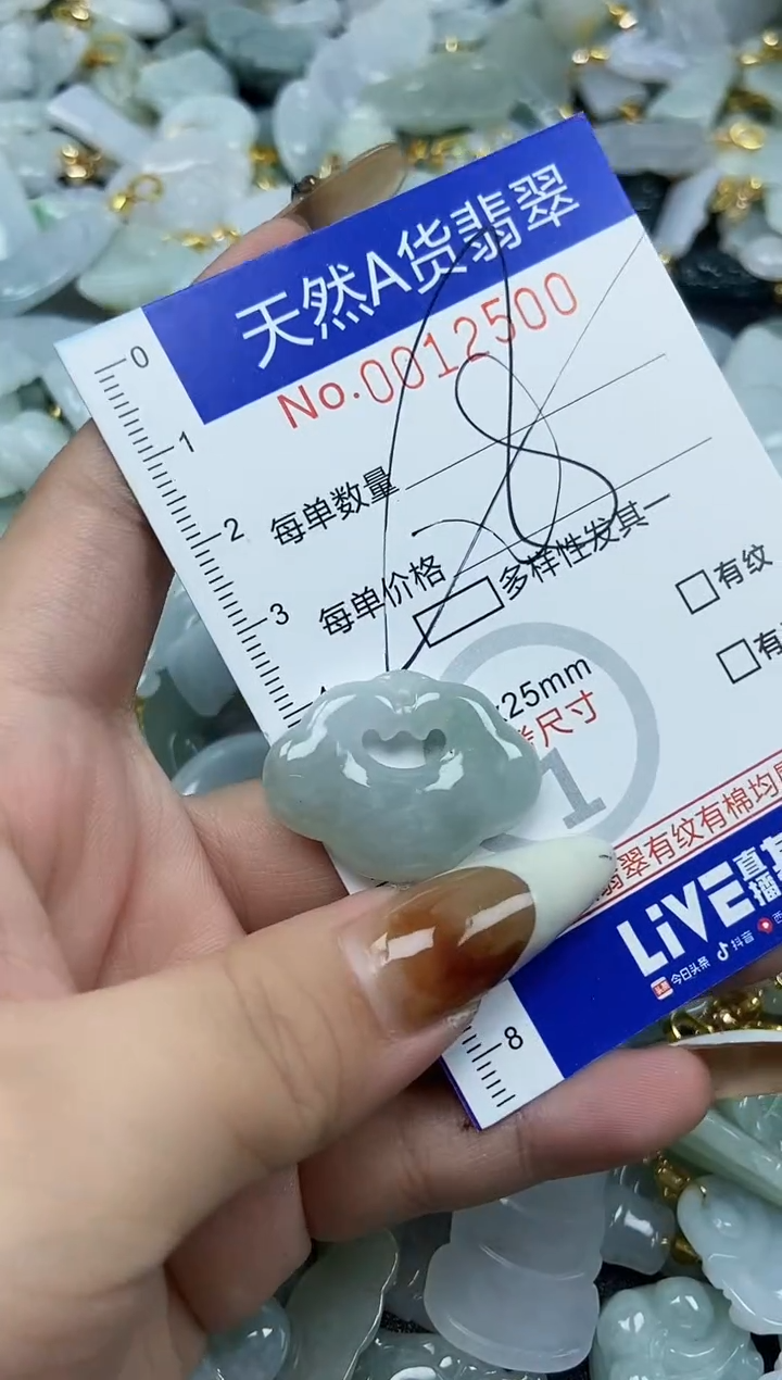 【闪购商品】翡翠颈饰未镶嵌天然A货翡翠