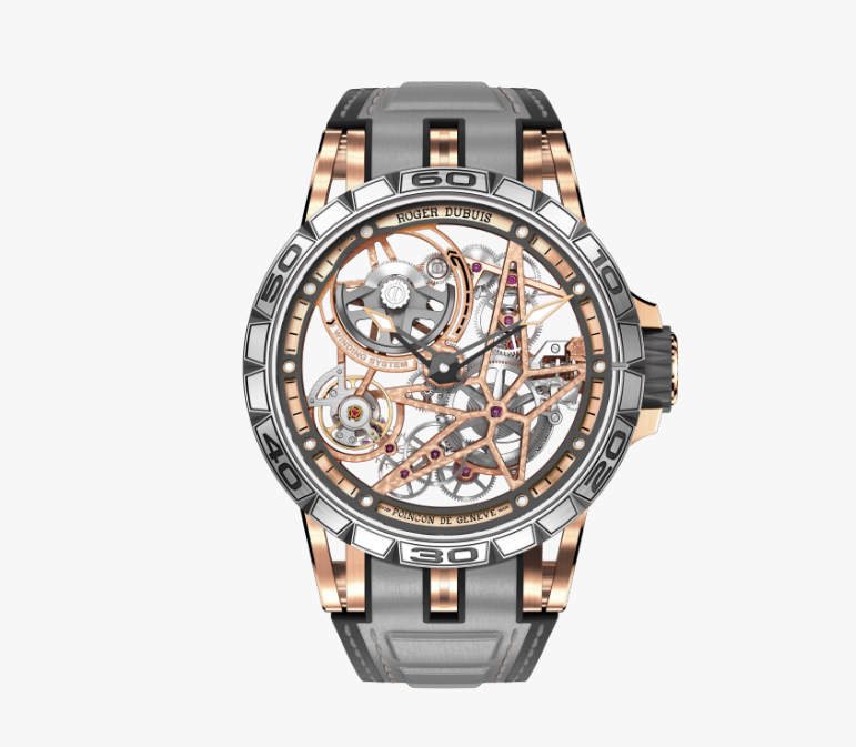 99新 ROGER DUBUIS/罗杰杜彼 自动机械单表王者竞速系列未使用