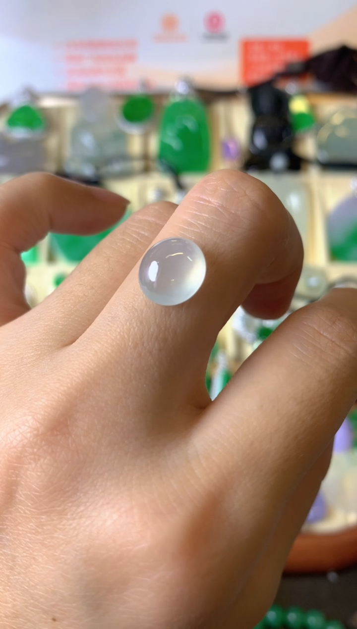 【闪购商品】定制翡翠未镶嵌1裸玉（客户意向镶嵌）