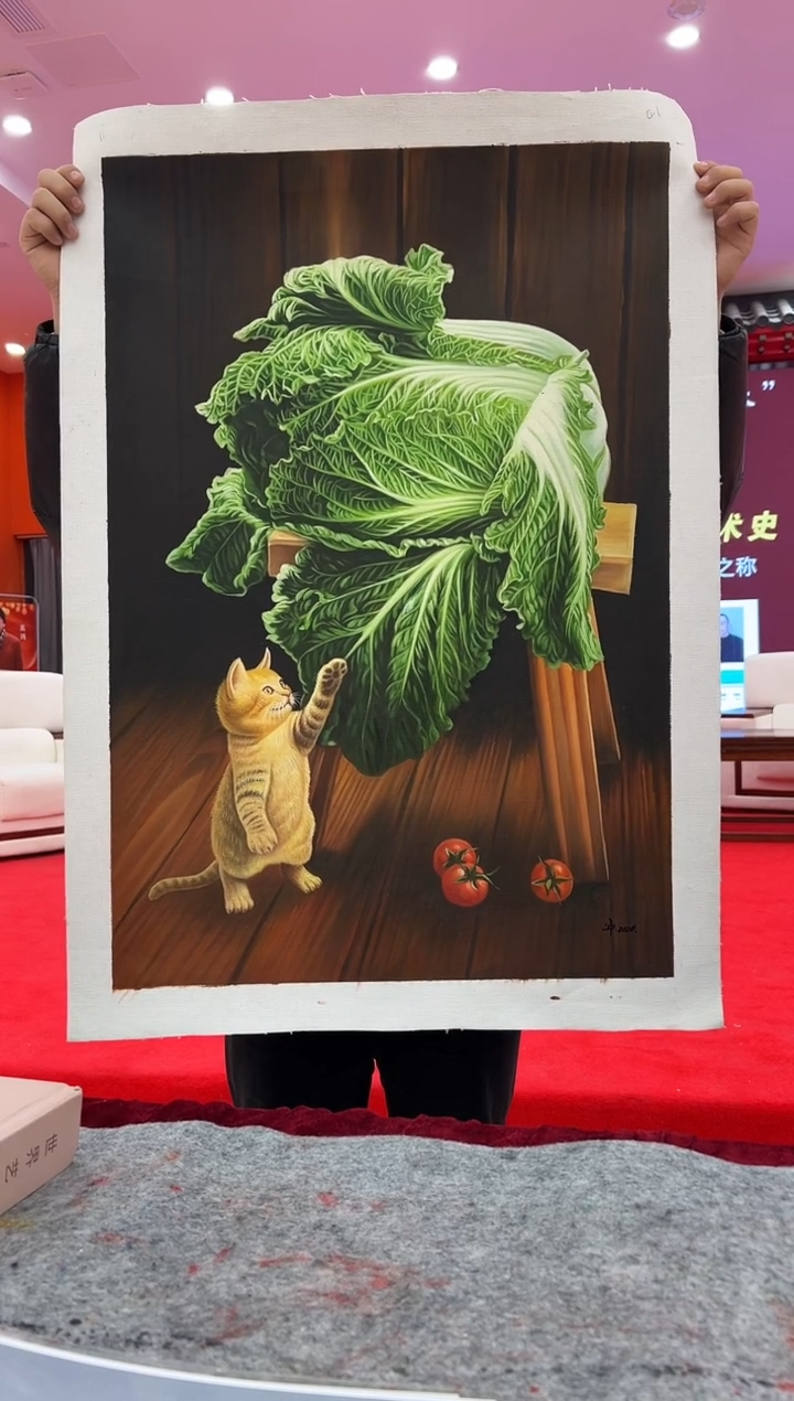 油画二郎油画展览精品