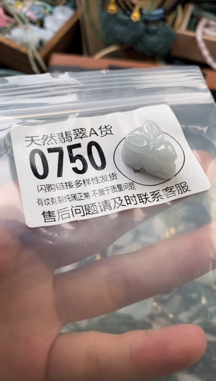 颈饰未镶嵌翡翠翡翠0750