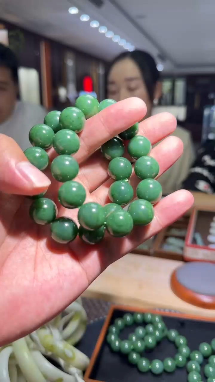 手串未镶嵌和田玉【钰801】25 gx 多样性发其一