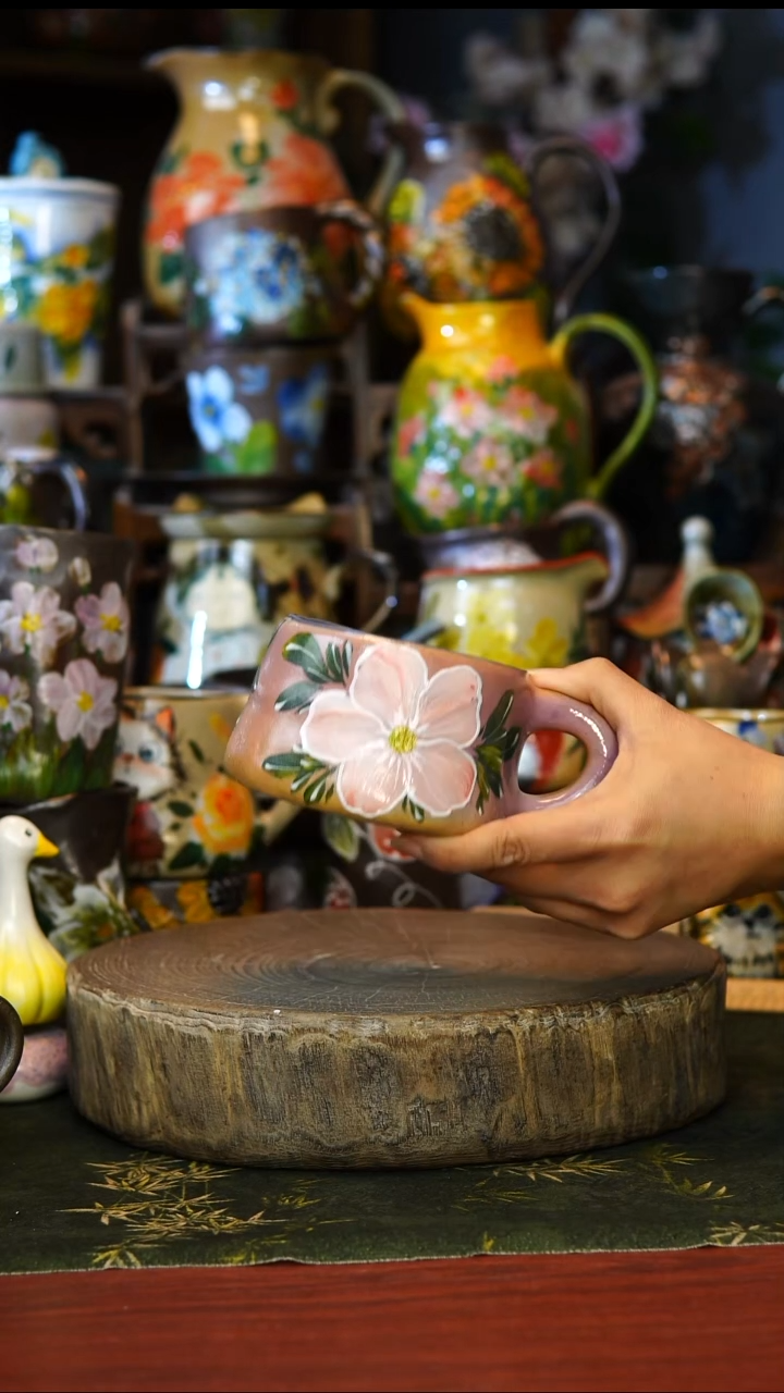 陶瓷13景德镇手工手绘釉下彩