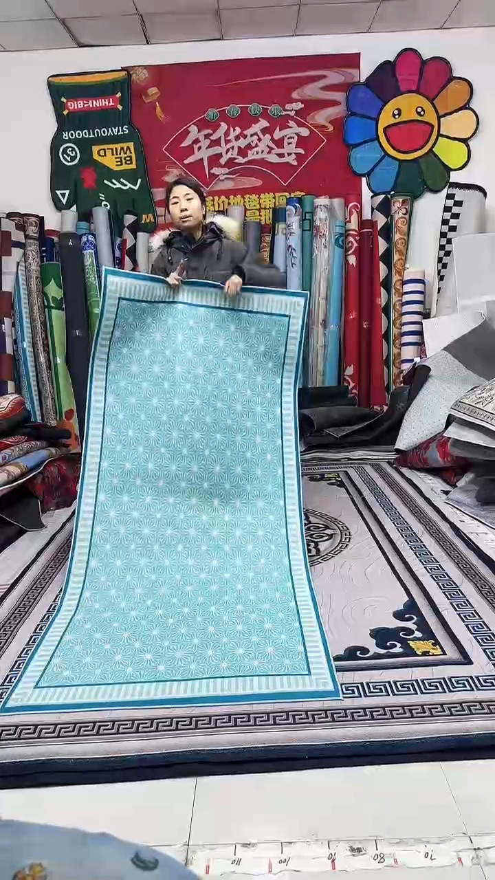 棉麻绒 006  100*220