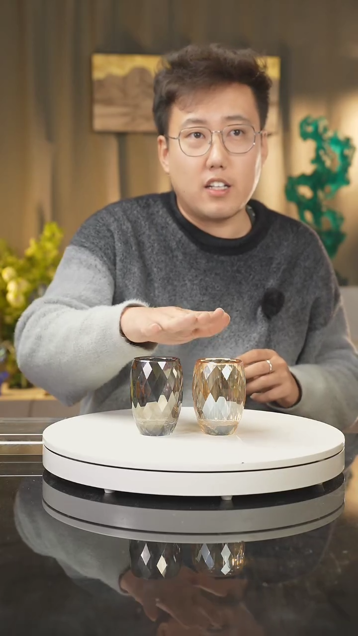 【闪购商品】雅致水晶琉璃 摆件 花器 果盘 茶酒具