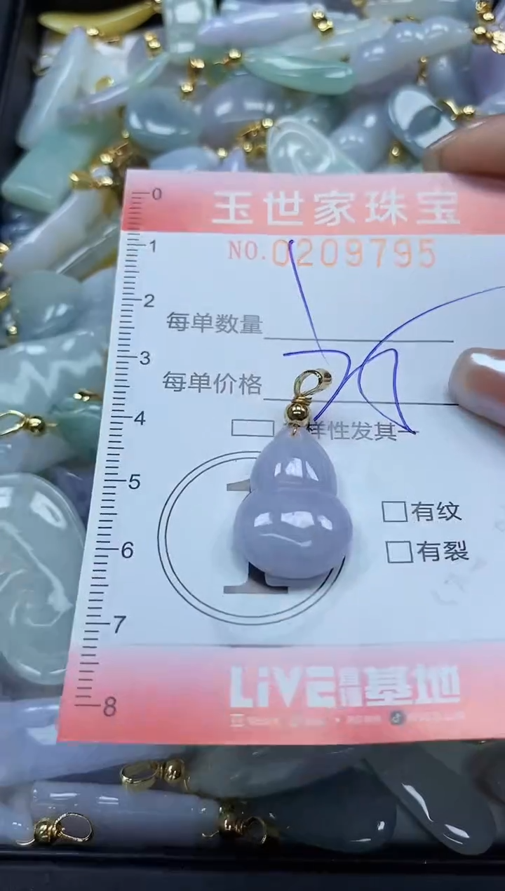 【闪购商品】翡翠颈饰未镶嵌闪购0209795