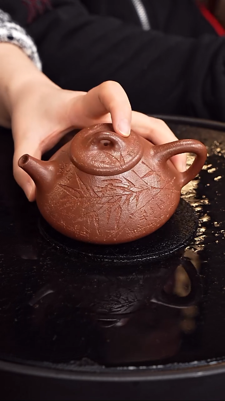 茶壶紫砂沈建康  子冶石瓢114  降坡泥 255毫升