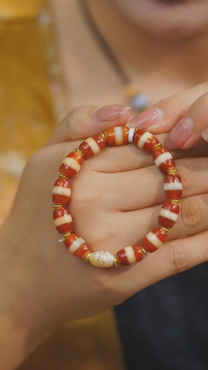 【闪购商品】玛瑙/玉髓未镶嵌手串多样性发其一