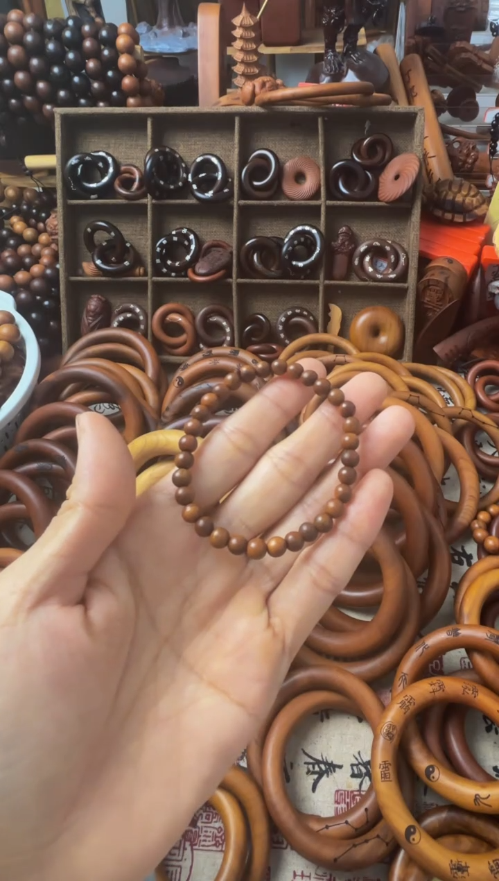 枣木桃木0.6手串一物一拍