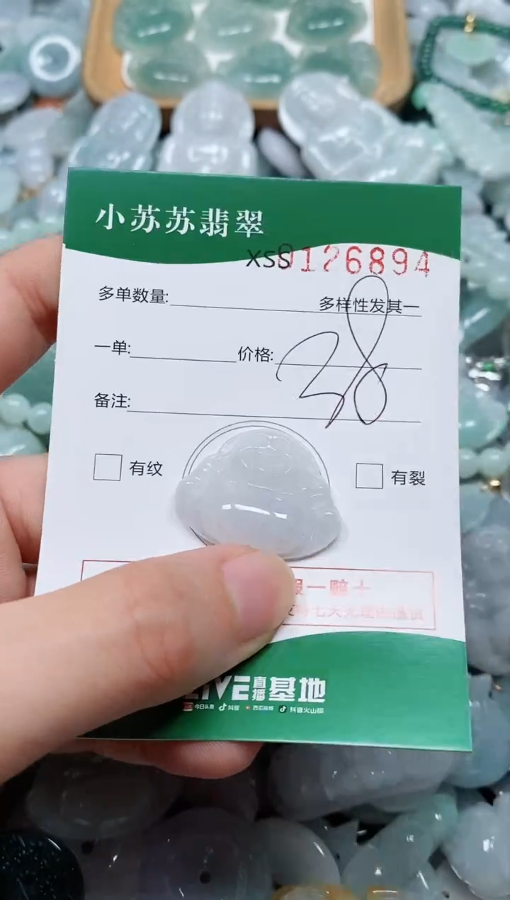 翡翠未镶嵌颈饰闪购商品0126894
