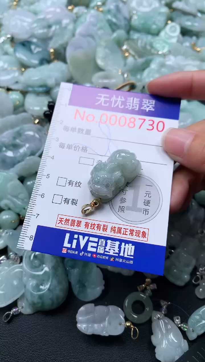 颈饰未镶嵌翡翠8730