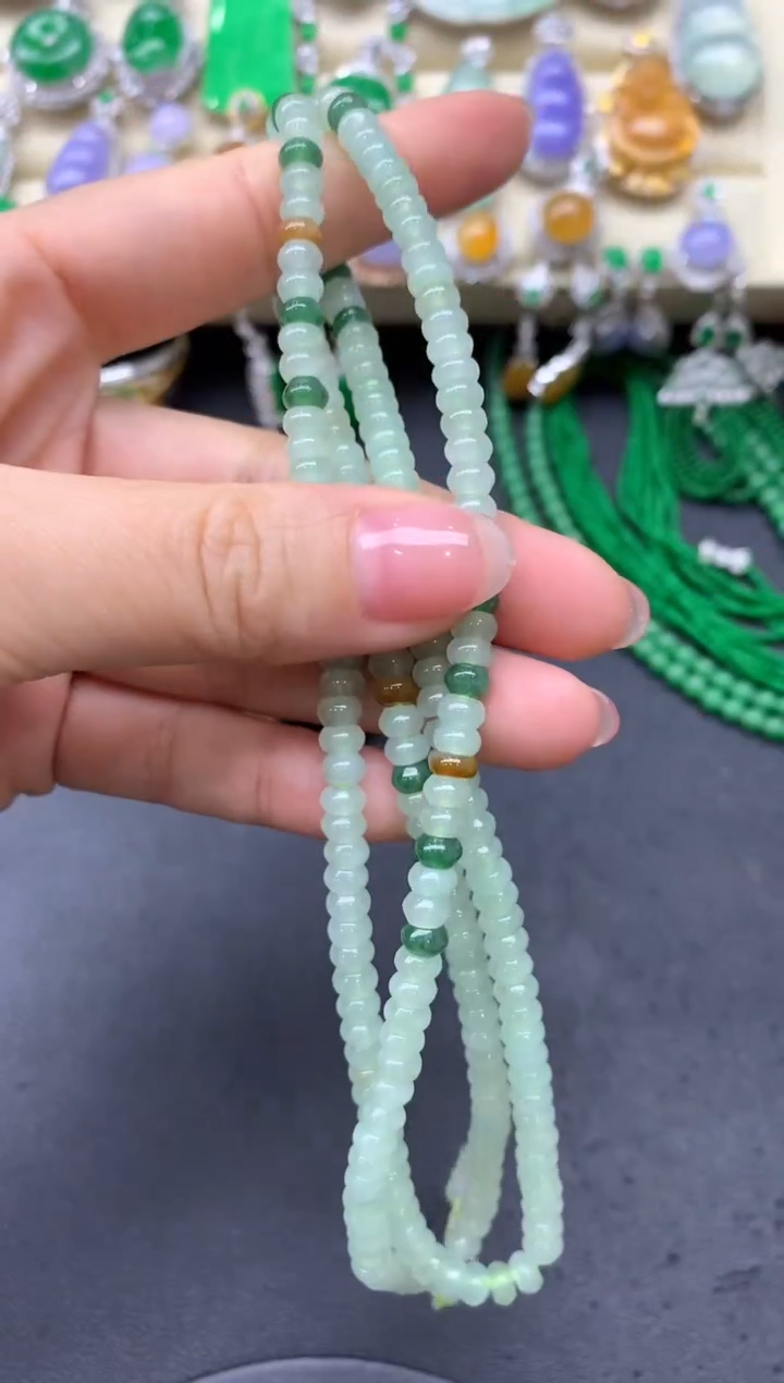 【闪购商品】翡翠手链未镶嵌252中国好珍宝