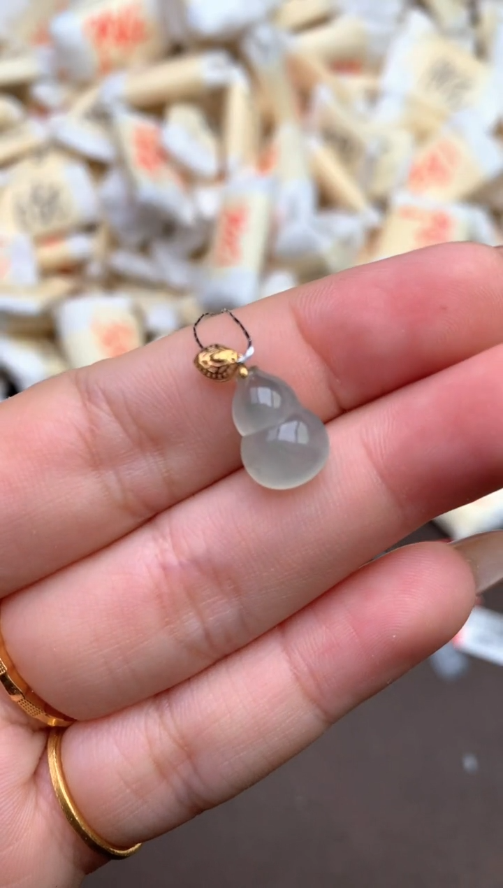 【闪购商品】翡翠颈饰18K金镶嵌—33