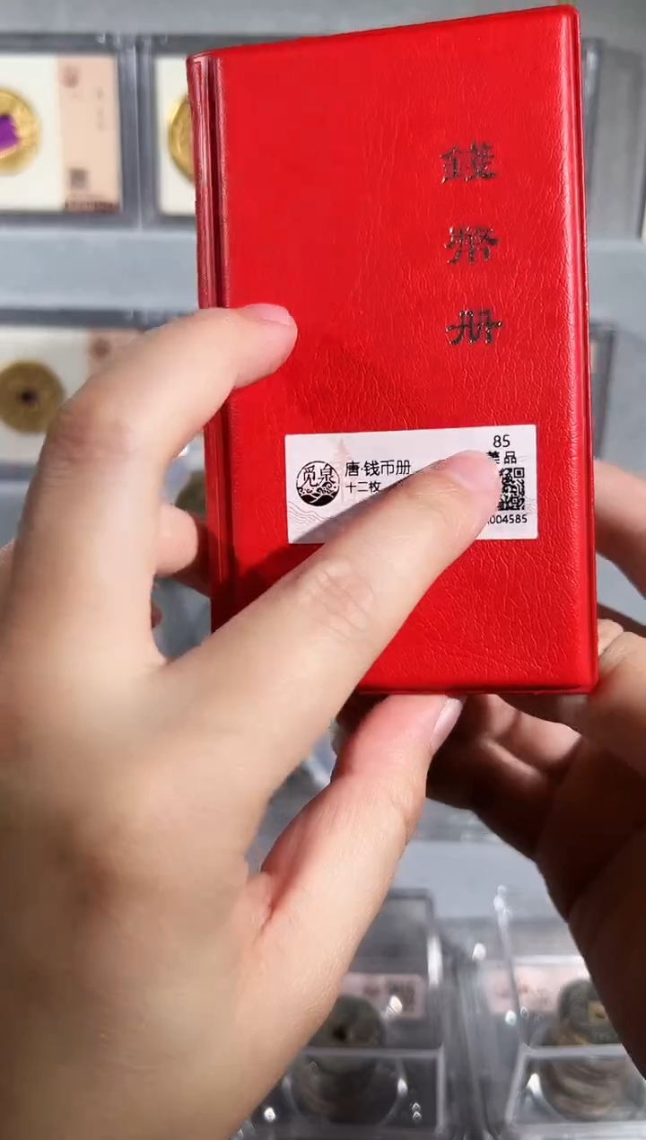 铜带评级 开元钱币册 共12枚 同分择优发