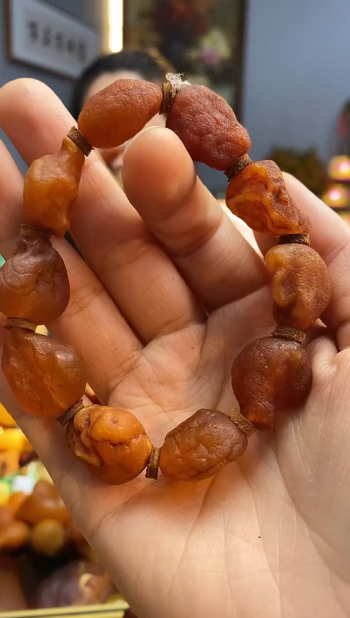 未镶嵌琥珀手串手串