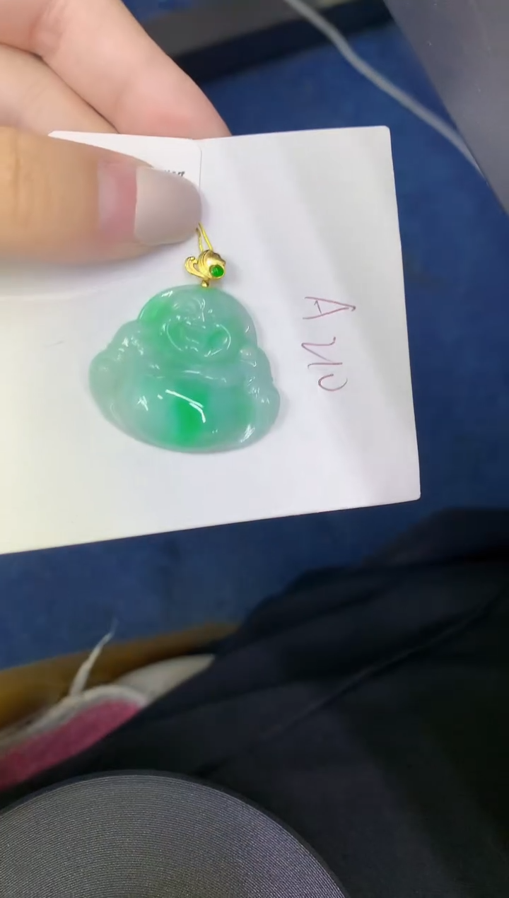 颈饰未镶嵌翡翠缅甸天然翡翠A货