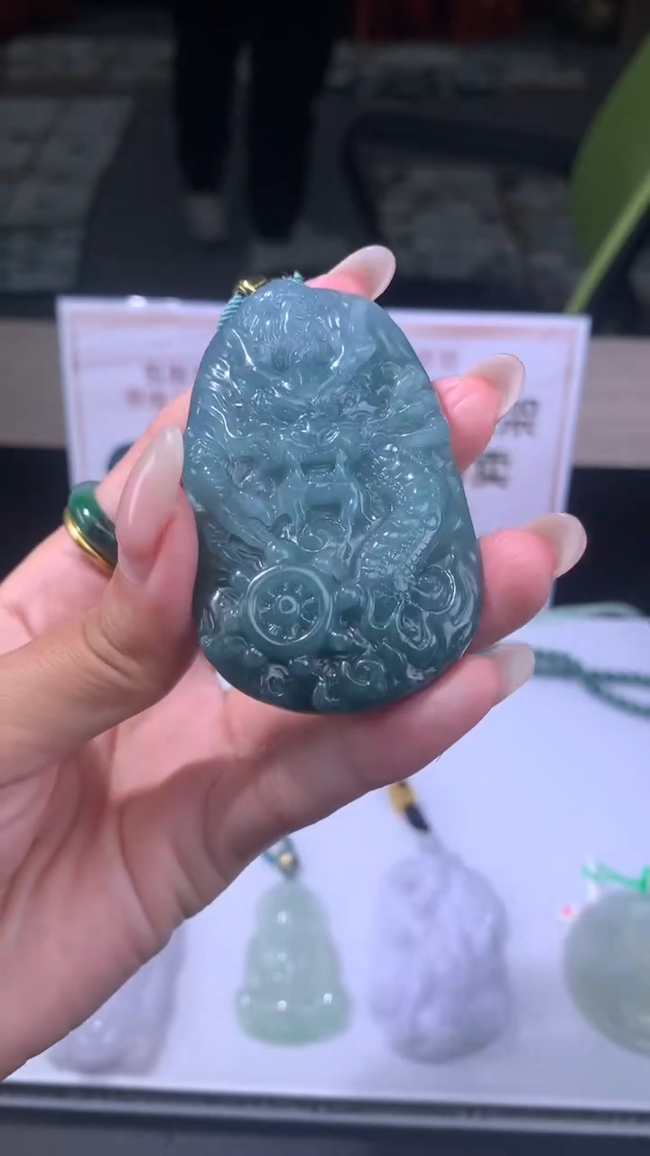 【闪购商品】定制翡翠未镶嵌不退不换CMH1件-A