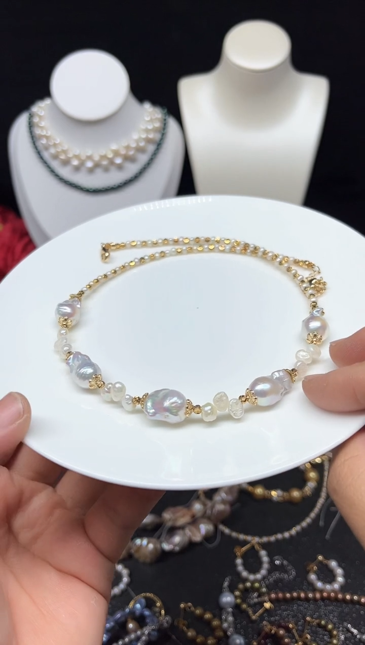 【闪购商品】淡水珍珠颈饰未镶嵌多人